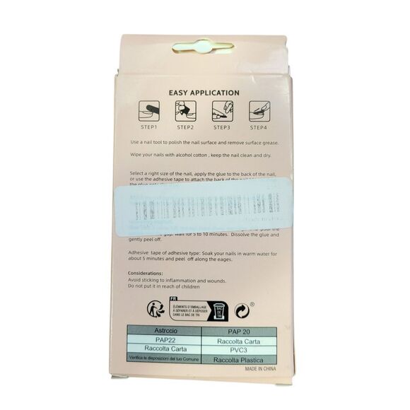 False Nails Red Set - Picture 2 of 2